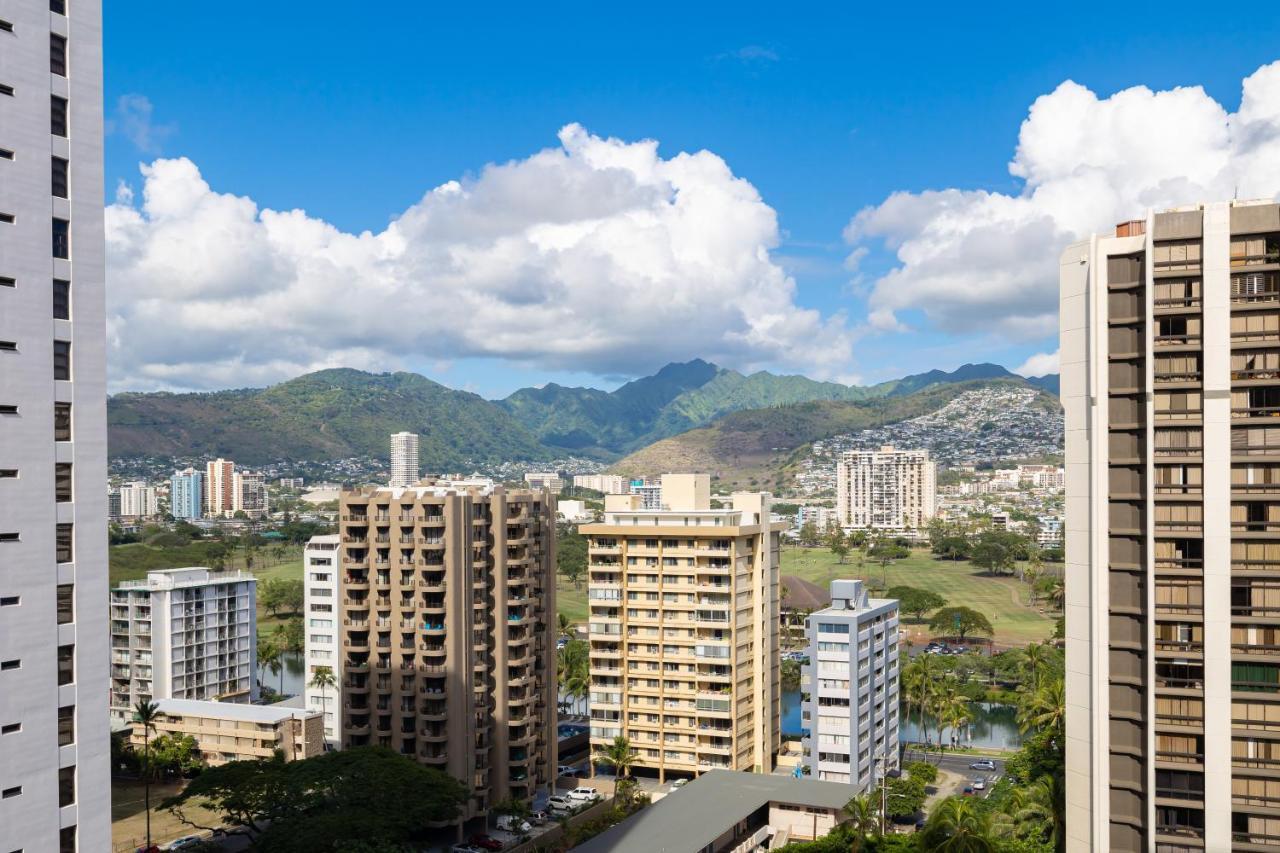 Ferienwohnung Beautiful Mountain View In Waikiki Sunset With Parking Honolulu Exterior foto